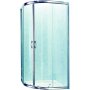 Kabina półokrągła 90 cm chrom/transparent Deante Alfa KTA 051K zdj.2
